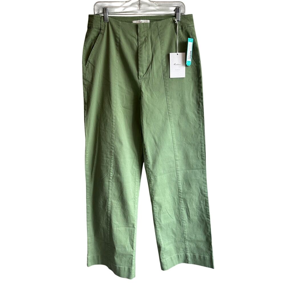 KanCan Stitchfix High Rise Wide Leg Pant Sage Green NEW 8